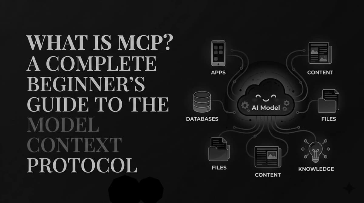What Is MCP? A Complete Beginner's Guide to the Model Context Protocol (With Real Examples)